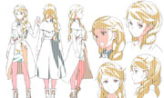 設定画：葉月・フェラーリ